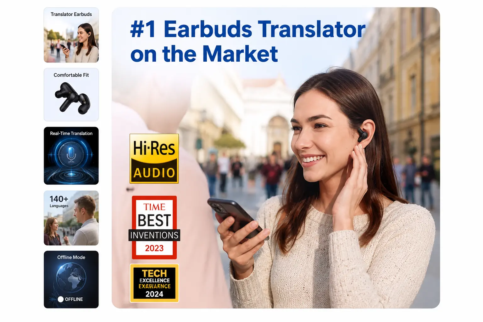 SonaBuds AI translation earbuds review